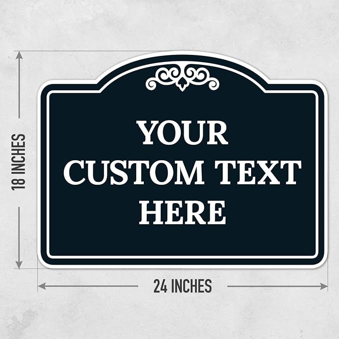 Custom Decorative Sign, Personalized Metal Sign - Image 3