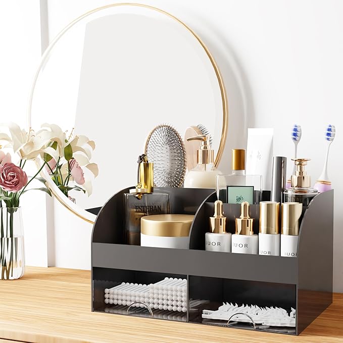 Makeup Organizer with Drawers, Cosmetic Storage - Image 4
