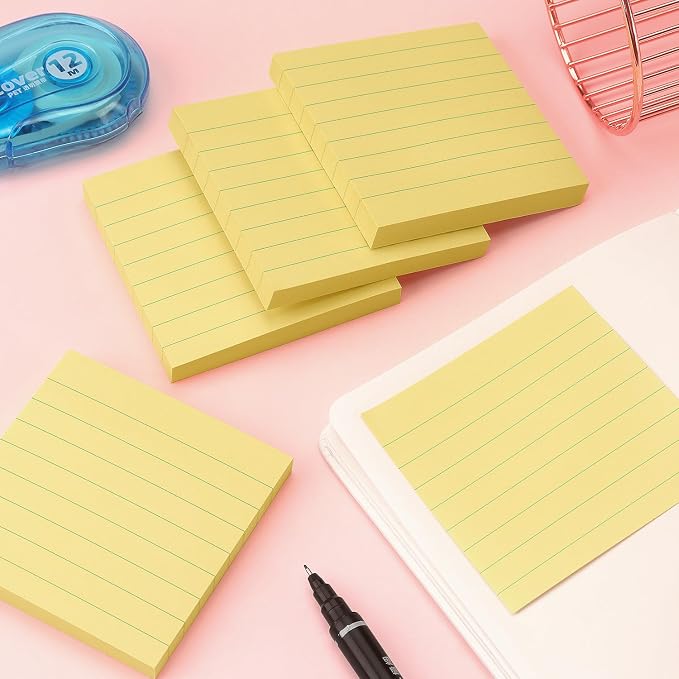 Lined Sticky Notes 3x3 Sticky Notes - Image 6