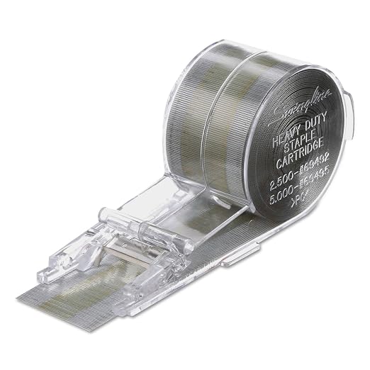 Swingline Premium Staple Cartridge, 000 Staples/Cartridge, 3/8" Leg Length - Image 3