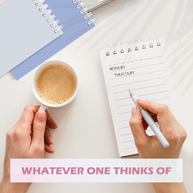 Ddaowanx Small Notebooks, 3x5 Pocket Spiral Notepads - Image 5