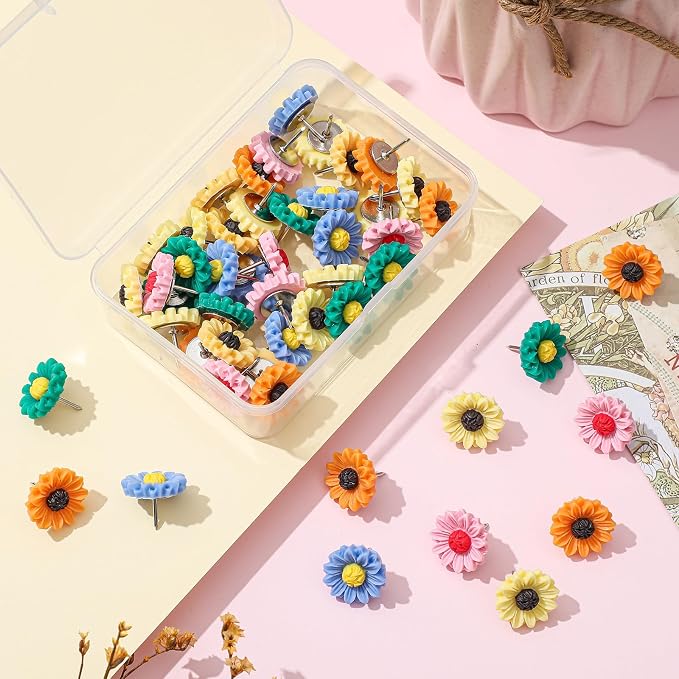 Dispowreath 50 Pcs Flower Push Pins - Image 3
