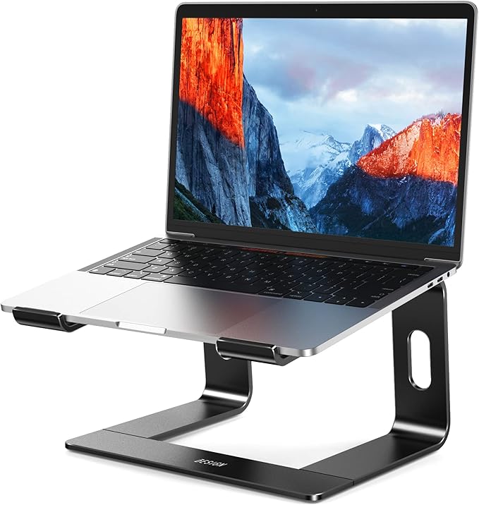 BESIGN LS03 Aluminum Laptop Stand, Ergonomic Detachable Computer Stand by BESIGN