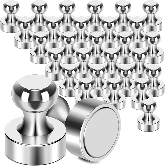 MIKEDE Strong Magnets for Whiteboard, Neodymium Fridge Magnets for White Board by MIKEDE