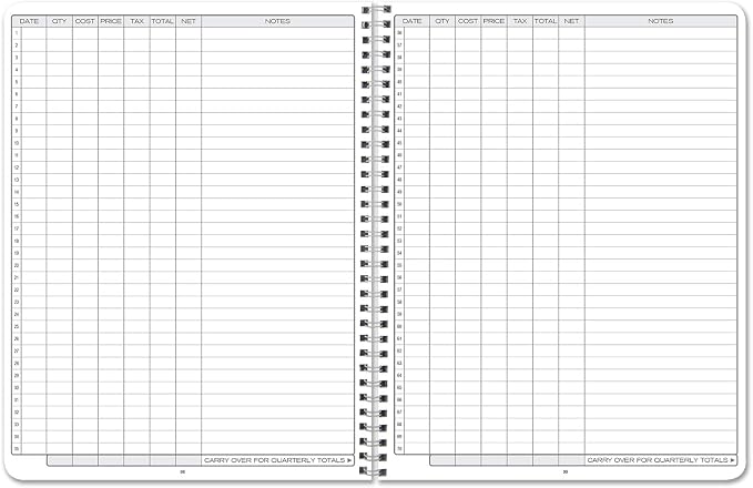 BookFactory Daily Sales Detail Log Book/Order Log Book/Daily Customer Sales - Image 4