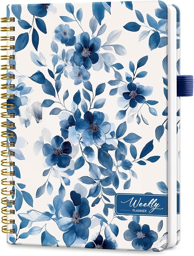 Taja Undated Weekly Planner, Weekly To Do List Notebook by Taja