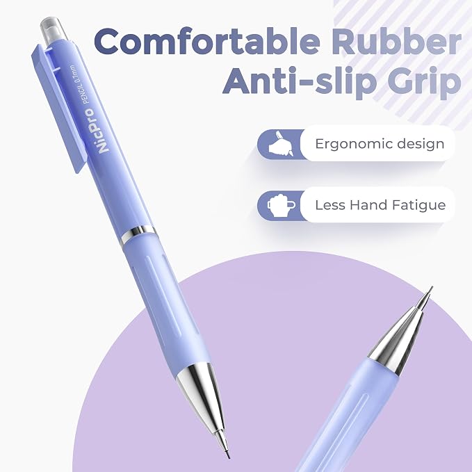 Nicpro 6PCS Cute Mechanical Pencil Set - Image 4