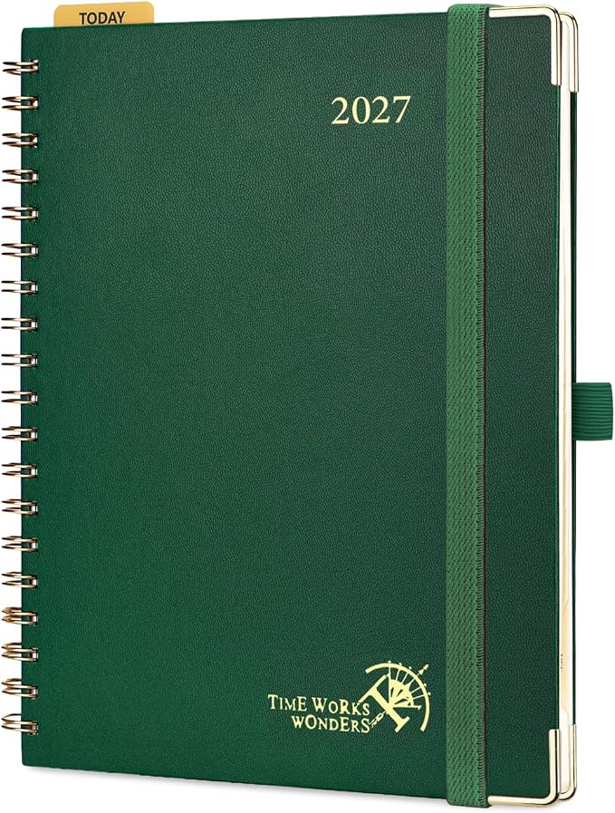 POPRUN 2027 Planner Daily Weekly and Monthly Calendar by POPRUN