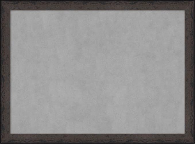 Amanti Art Black Framed Magnetic Board 23x31 Medium Vision Board by AmantiArt