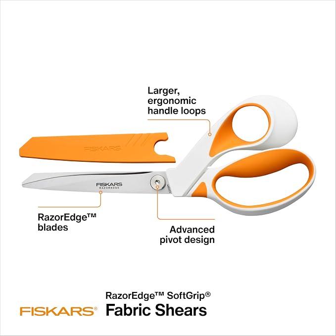 Fiskars RazorEdge Fabric Scissors - Image 2