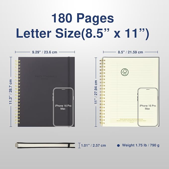 AuroPlanner Undated Daily Planner To Do List Hourly Schedule 2028 2027 2026 - Image 5