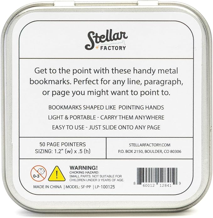 Stellar Factory Book Darts Page Pointer | Stainless Steel Line Markers - Image 6