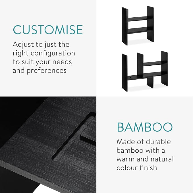 Navaris Desk Organizer Shelf Unit - Image 6