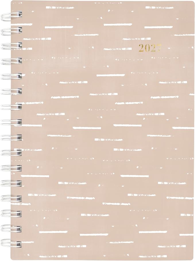 Mead Cambridge 2027 Planner, Weekly & Monthly, 5.5" x 8.5", Desert Grain by Mead