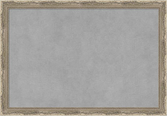 Amanti Art Silver Framed Magnetic Board 14x20 Small Vision Board by AmantiArt