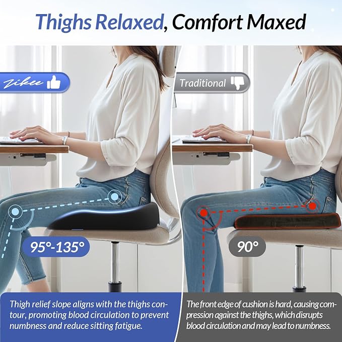 ZIKEE Ergonomic Seat Cushion - Image 4