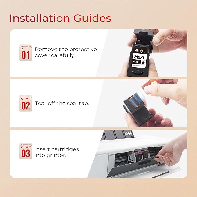 210XL Black Ink Cartridge Remanufactured Replacement for Canon 210XL Black Ink Cartridge 210 XL for Canon PIXMA IP2702 IP2702 MP230 MP250 MP270 MP280 MP480 MP490 MP495 MX320 MX330 MX340 MX410(2 Pack)-DeskLoop Office
