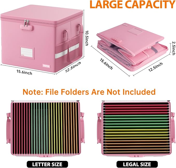 ENGPOW 5200°F File Box Fireproof Document Box - Image 8