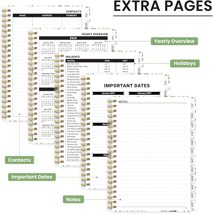 Planner 2026-2027, Monthly and Weekly Academic Planner July 2026 - Image 5