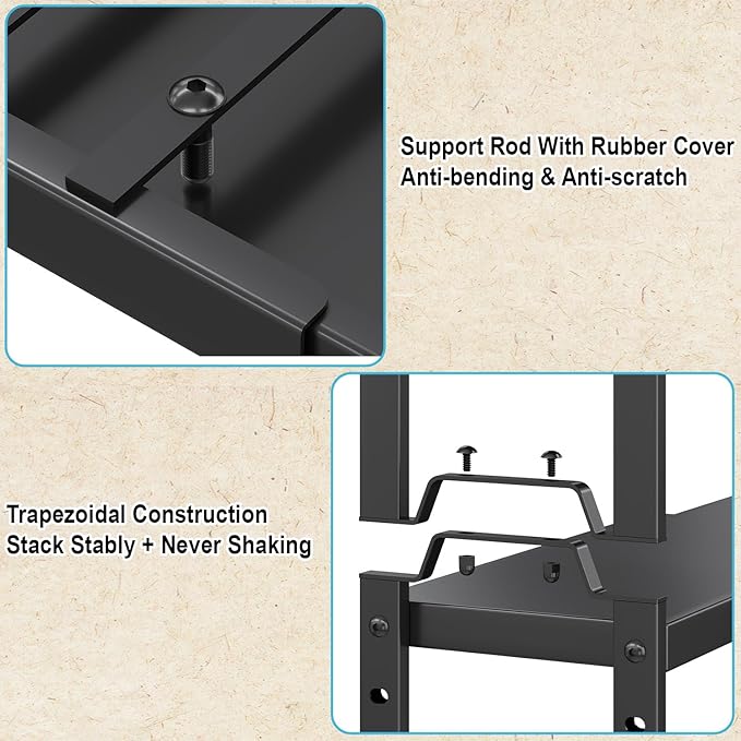 Narrow Expandable Cabinet Shelf Organizer 5.51" Width, Kitchen Counter Storage - Image 7