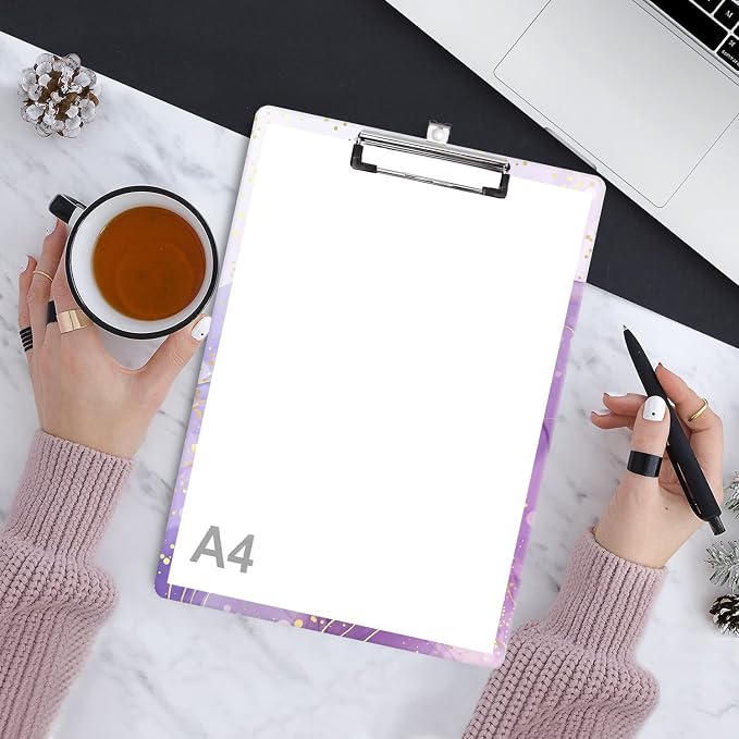 Fashion Clipboard, A4 Letter Size Wooden Decorative Clipboards - Image 7