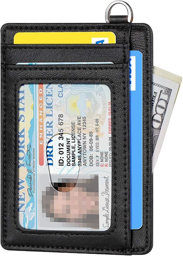 FurArt Slim Minimalist Wallet RFID Credit Card Holder - Image 2