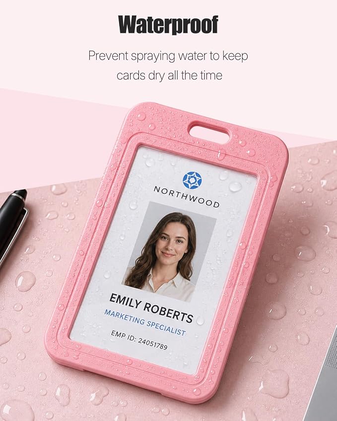 Uniclife 3 Pack ID Badge Holder - Image 4