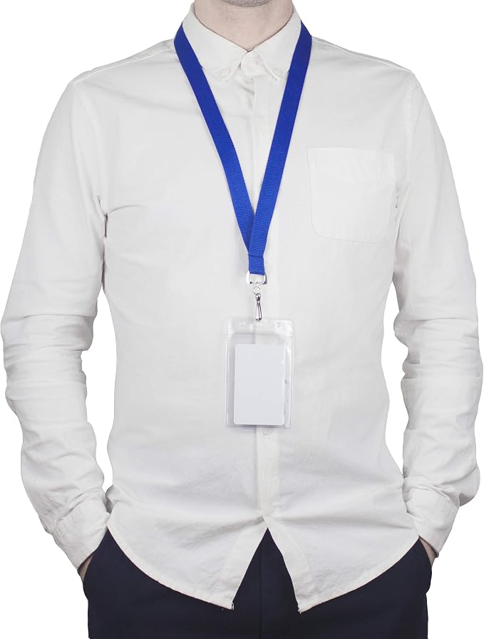 12 Pack Cruise Lanyard with Waterproof ID Card Holder, Colorful Solid Color - Image 7