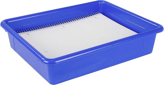 Storex Letter Size Flat Storage Tray – Organizer Bin - Image 5