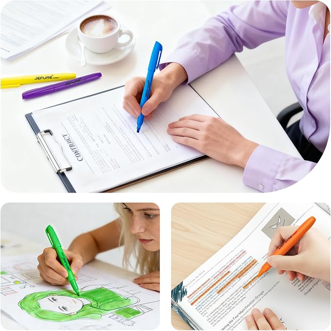 66 Pcs Highlighters, Chisel Tip, Note-Taking, Teacher & Student Supplies - Image 6