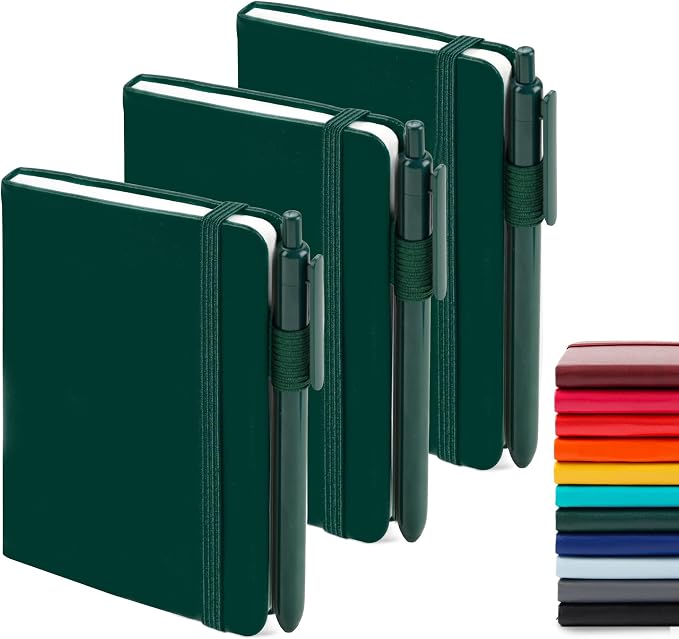 feela 3 Pack Pocket Notebook Journals by feela