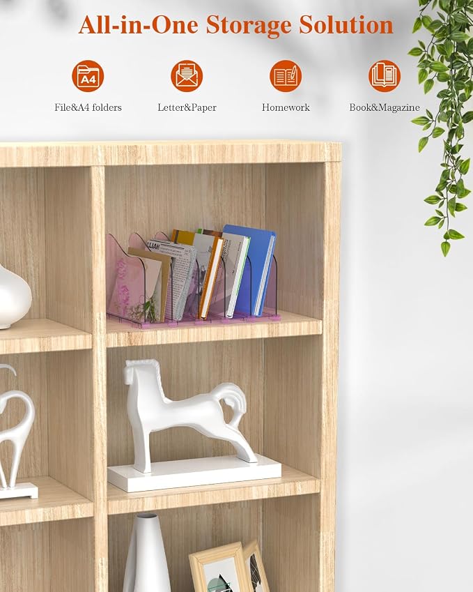 COWVTUJ Adjustable Rose File Organizer - Image 3