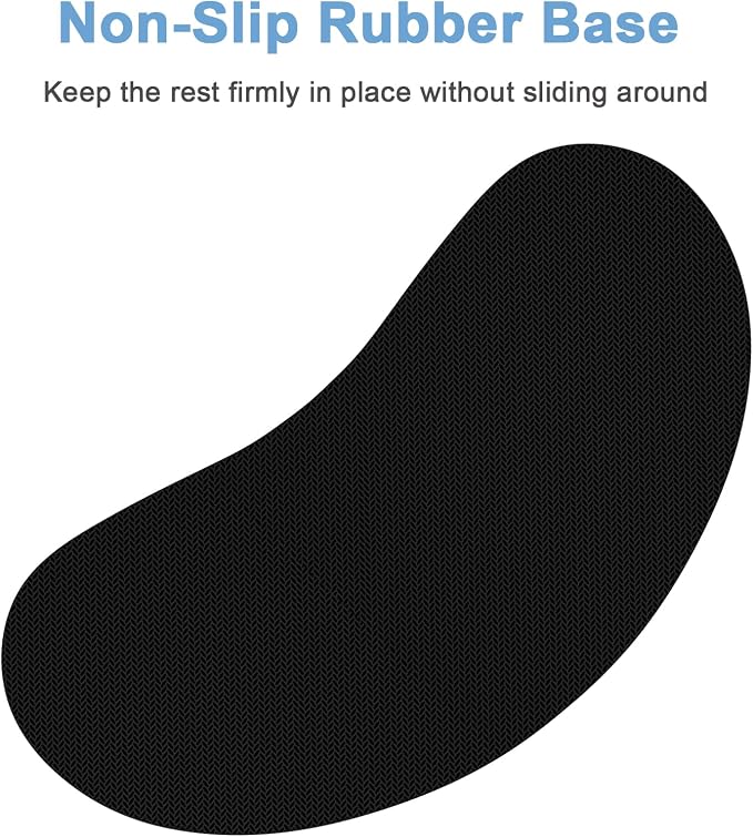 Dapesuom Mouse Wrist Rest, Cute Ergonomic Memory Foam Mouse Wrist - Image 5