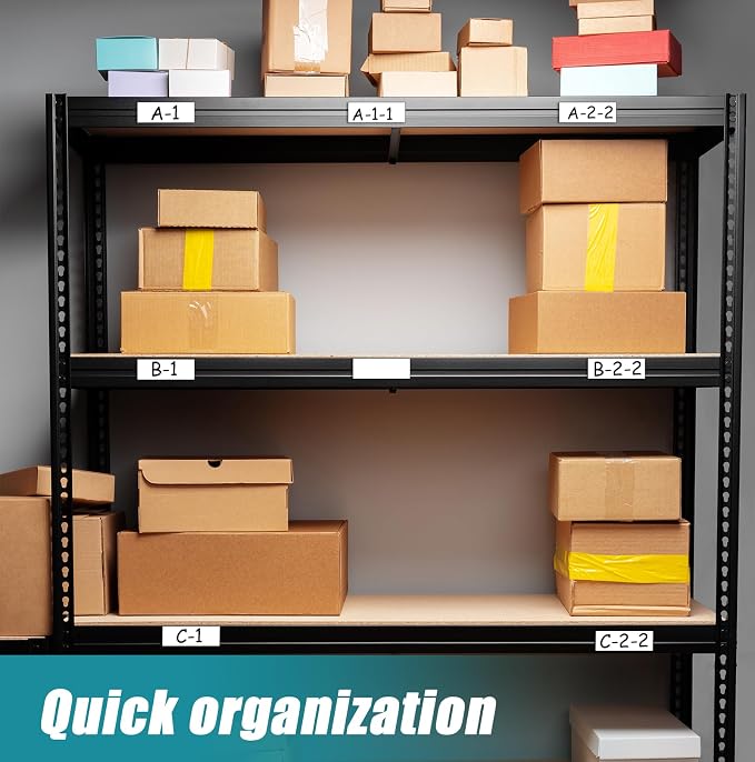 50 Pack Dry Erase Magnetic Labels White Reusable Write On Magnets Sticker - Image 5