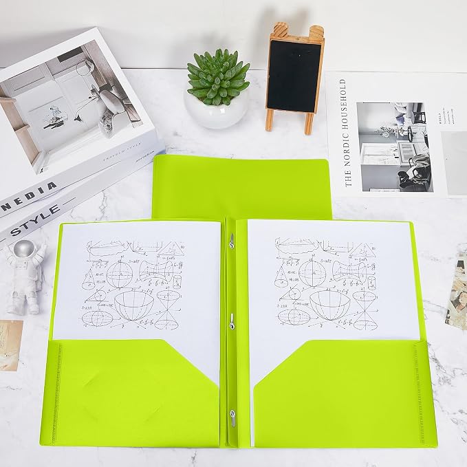 Lincia 100 Pcs Plastic Folders - Image 4