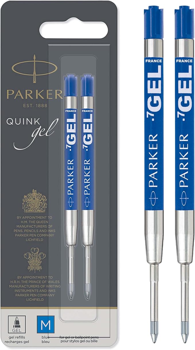 Parker Refill for Parker Retractable Gel Ink Roller Ball Pens, Medium Conical by Unknown