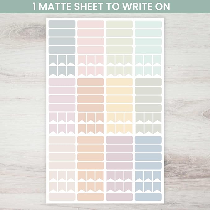 bloom daily planners Calendar Essentials Planner Stickers - Image 3