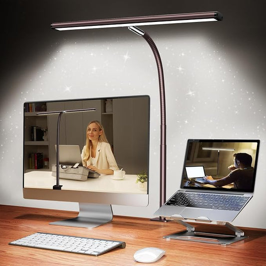 Airlonv LED Desk Lamp for Office Home, Eye-Caring Desk Light by Airlonv