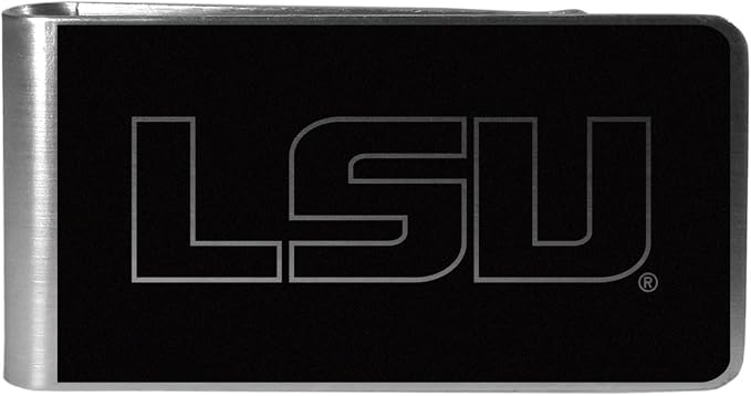 Siskiyou Sports NCAA Unisex Black and Steel Money Clip by Siskiyou