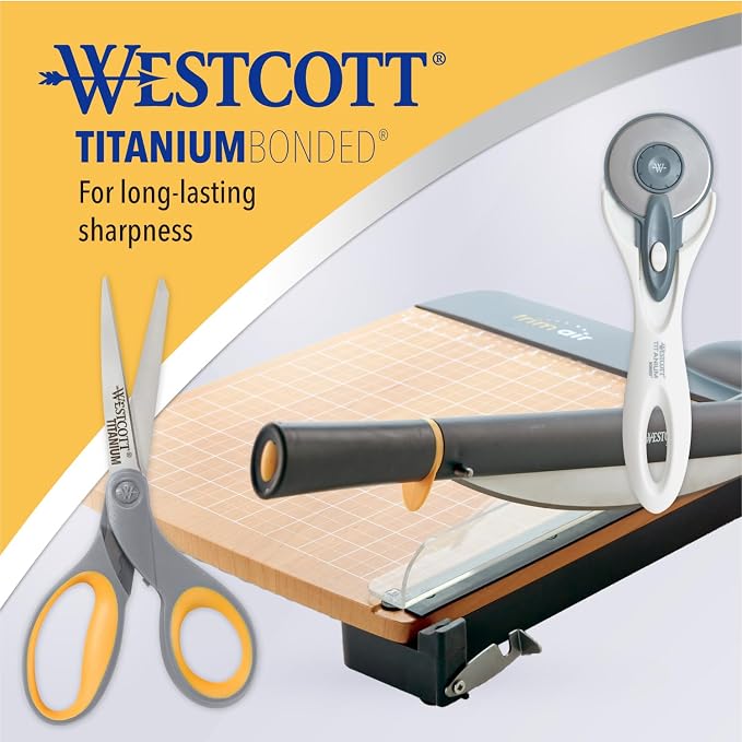 Westcott 8-Inch Titanium Bonded Scissors - Image 5
