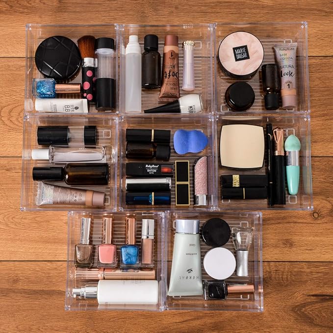 Clear Plastic Drawer Organizer Tray - Image 3