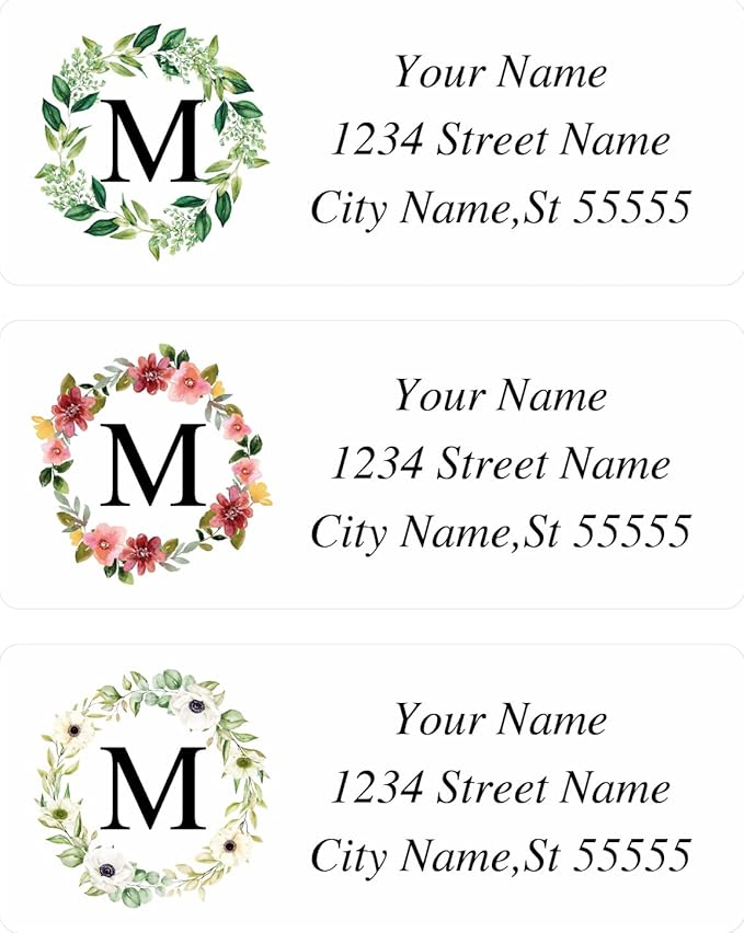 Custom Address Labels - Personalized Address Labels with Strong Adhesion, Can Be Used for Cardboard, Paper, Plastic, Glass, Metal (2.6x1 Inch, Set of 280)-DeskLoop Office