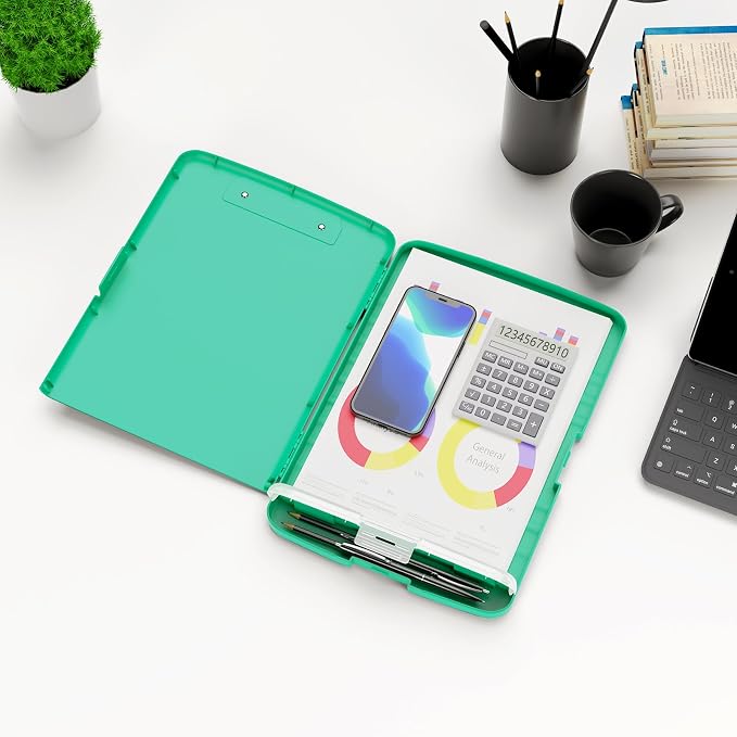 Hongri Clipboard with Storage with Pen Holder, Folder Nursing Clip Board 8.5 x - Image 6