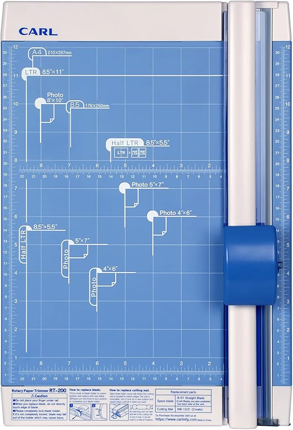 Carl Manufacturing 12200 Rotary Trimmer 12-Inch 10 Sht Cap. 10-1/4-Inch - Image 10