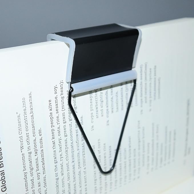 2.2 inch Binder Clip with Soft Silicone Pad Alloy Steel Bulldog Foldback Clips - Image 5