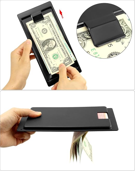QWORK Black Check Holders, Check Tip Holder - Image 2