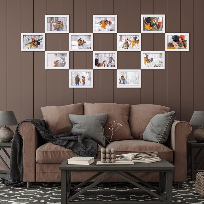 Giftgarden White 5x7 Picture Frame Pack of 12 - Image 5