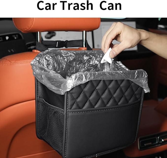 FrgKbTm 2Pack Car Seat Back Organizer, Waterproof Car Backseat Organizer - Image 4
