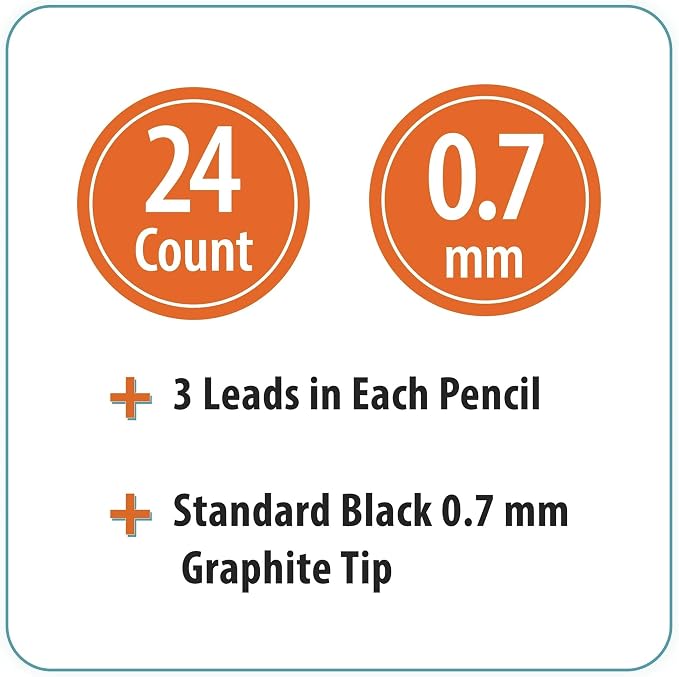 No. 2 Mechanical Pencils 24 count - Image 4