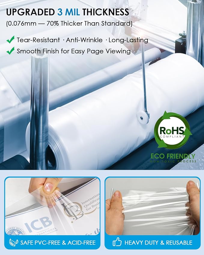 KTRIO Heavy Duty Sheet Protectors - Image 2